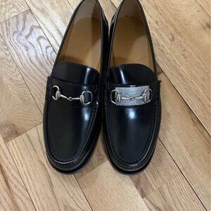 New Gucci Horsebit Leather Loafers (Men) in Box